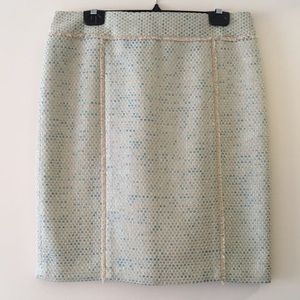 J.mclaughlin designer tweed skirt. Size 8. NWT